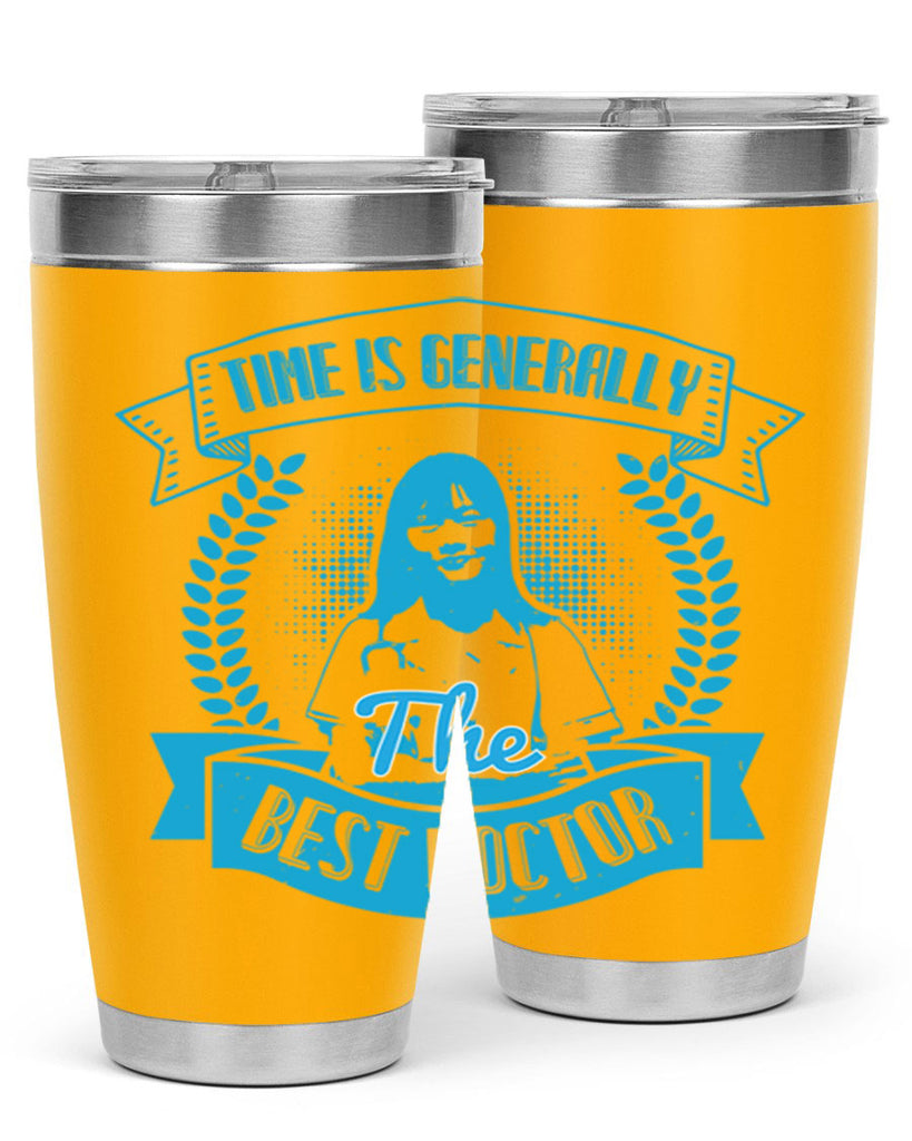 Time is generally the best doctor Style 12#- medical- tumbler