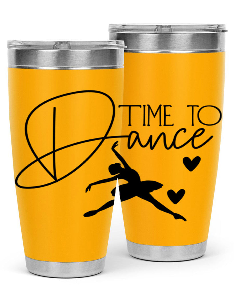 Time to Dance 85#- ballet- Tumbler
