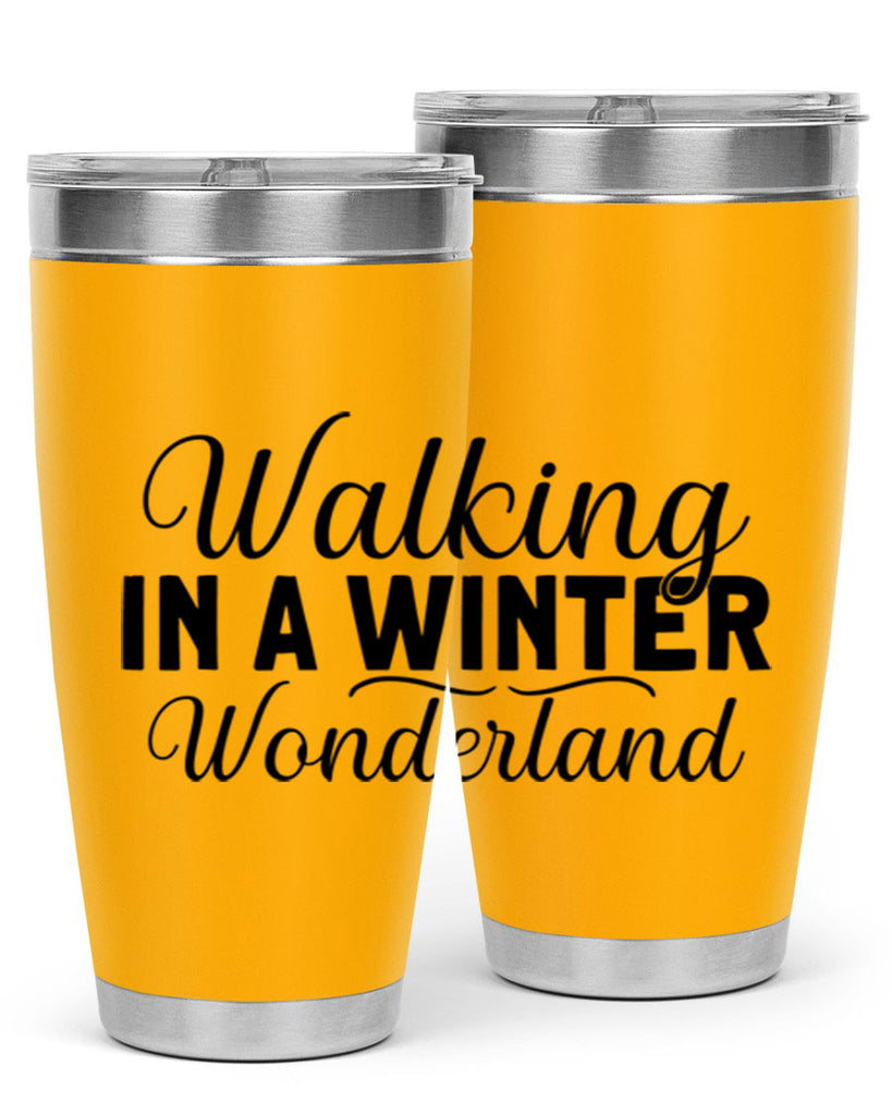 Walking in a Winter Wonderland 434#- winter- Tumbler