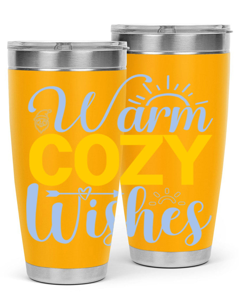 Warm cozy wishes447#- winter- Tumbler