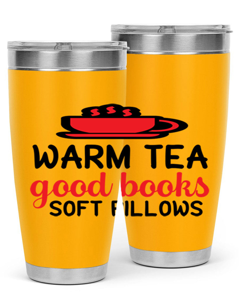 Warm tea good books soft pillows 448#- winter- Tumbler