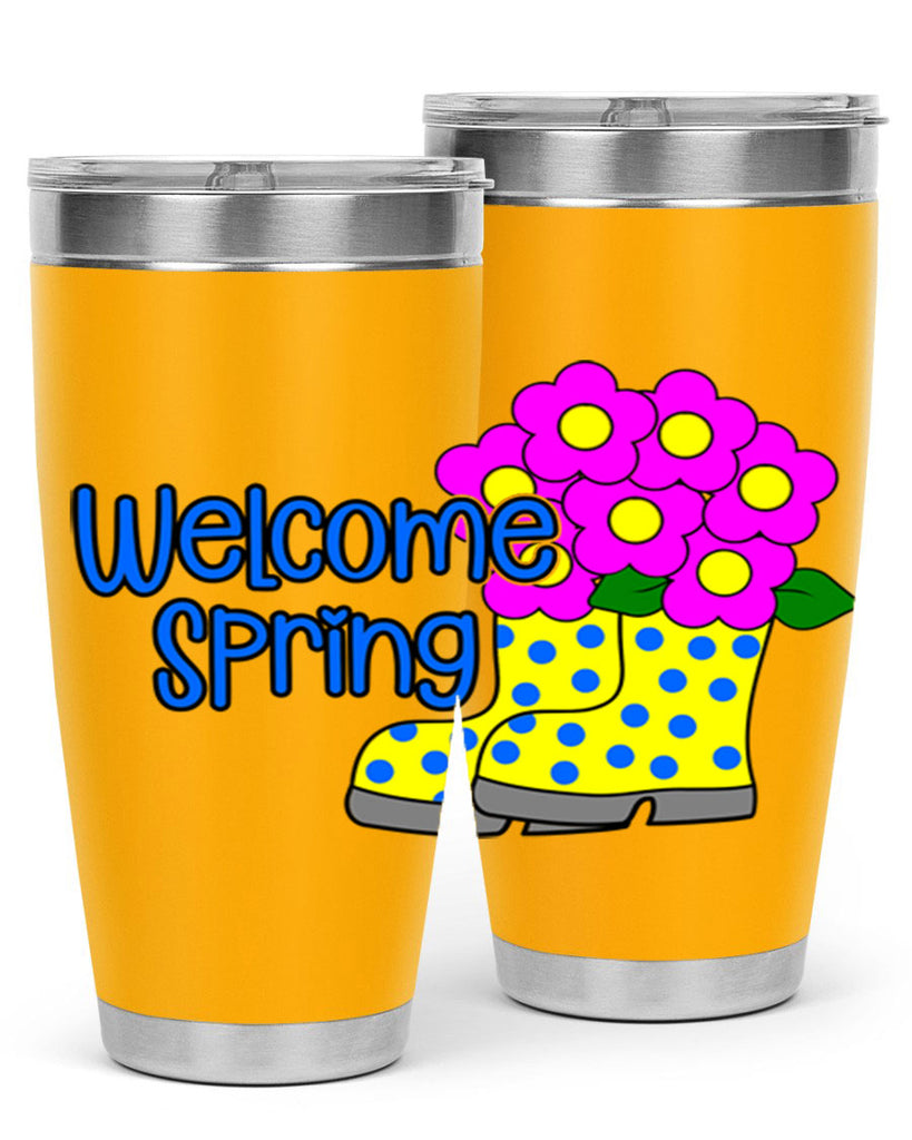 Welcome Spring rainboots page577#- spring- Tumbler
