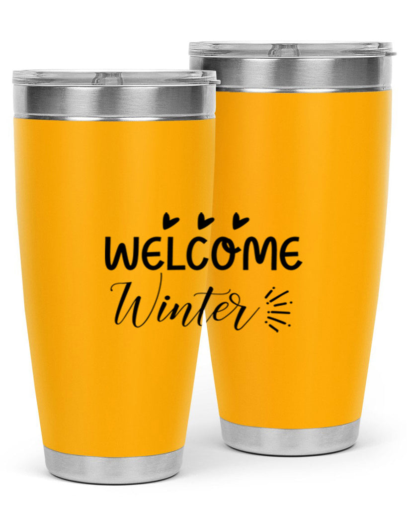 Welcome Winter 475#- winter- Tumbler