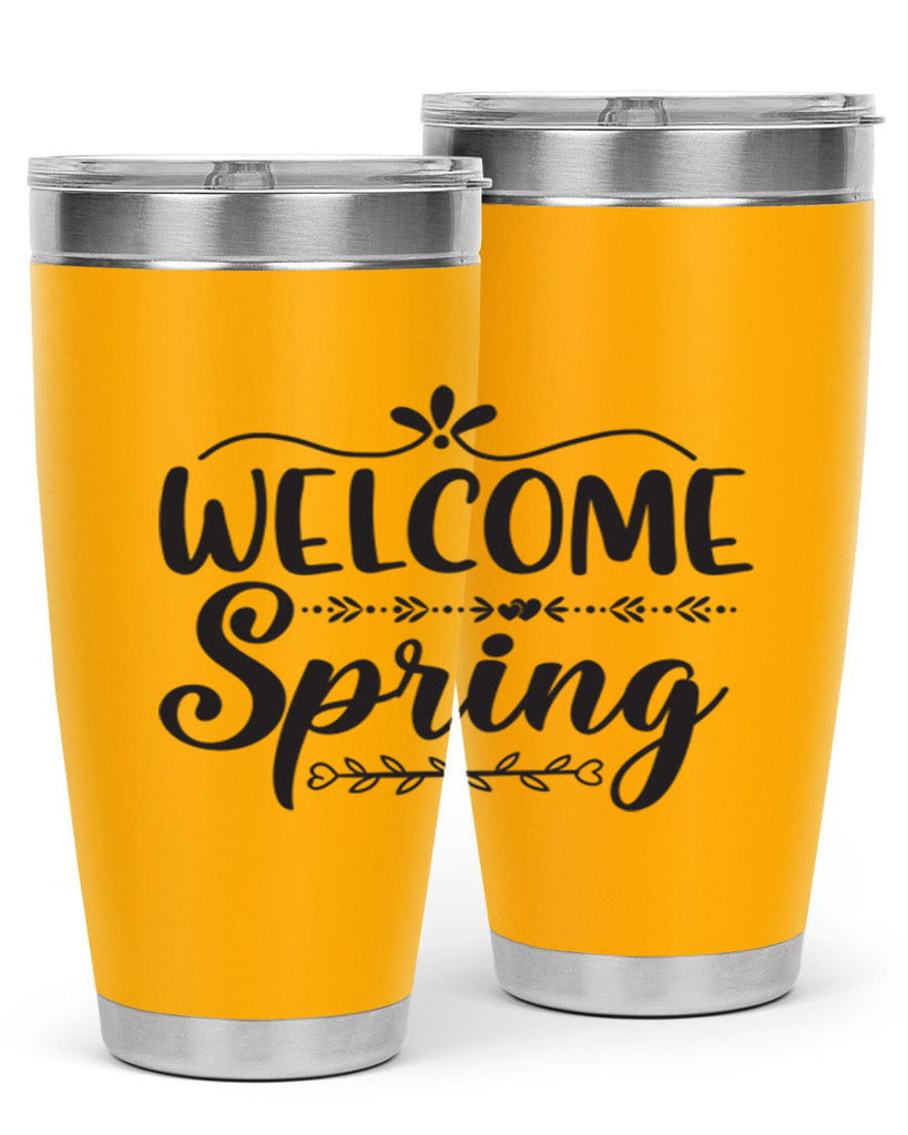 Welcome spring 576#- spring- Tumbler