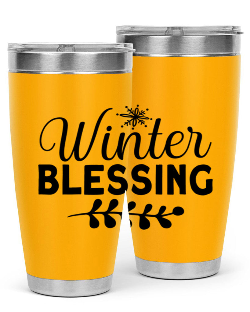 Winter Blessing488#- winter- Tumbler