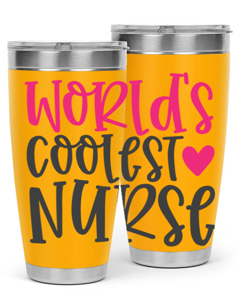 Worlds Coolest Nurse Style 342#- nurse- tumbler