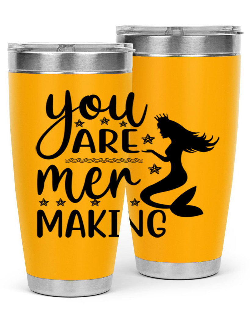 You are mer making 684#- mermaid- Tumbler