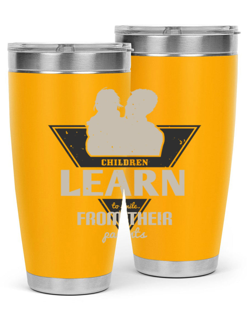 children learn to smile 250#- fathers day- Tumbler