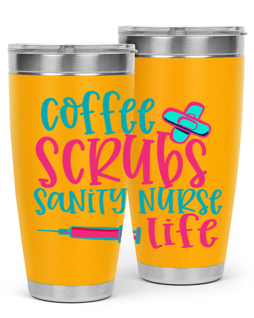 coffee scrubs sanity nurse life Style 390#- nurse- tumbler