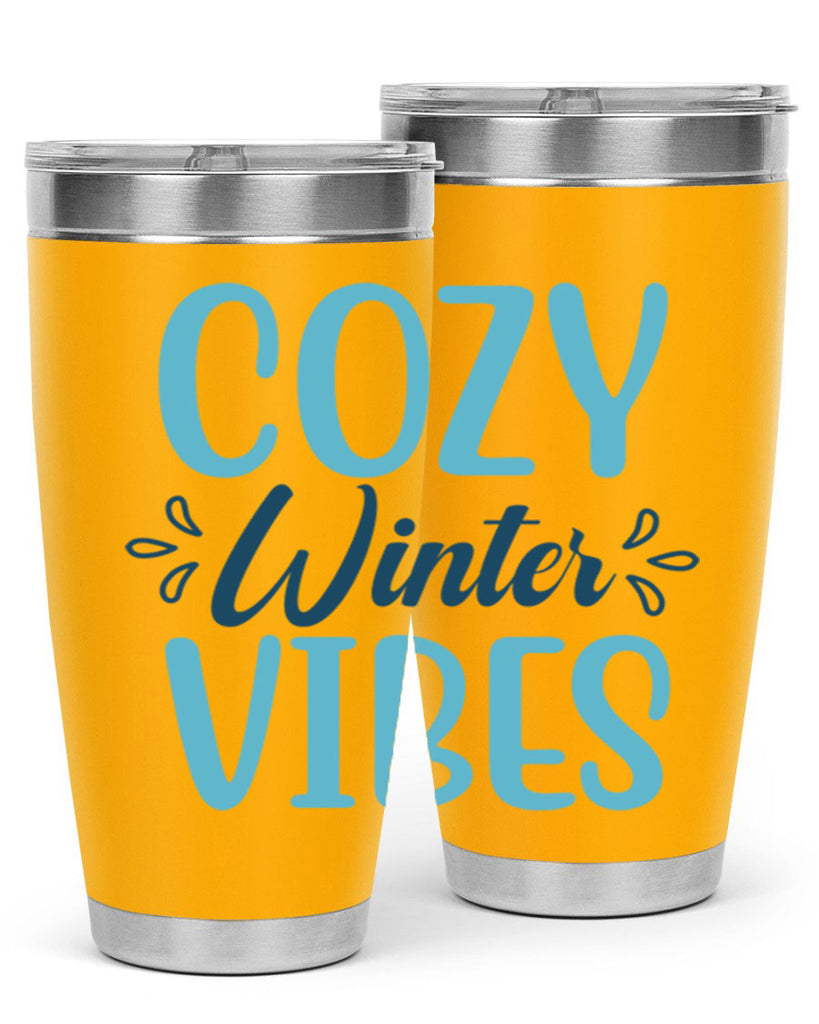 cozy winter vibes 65#- winter- Tumbler
