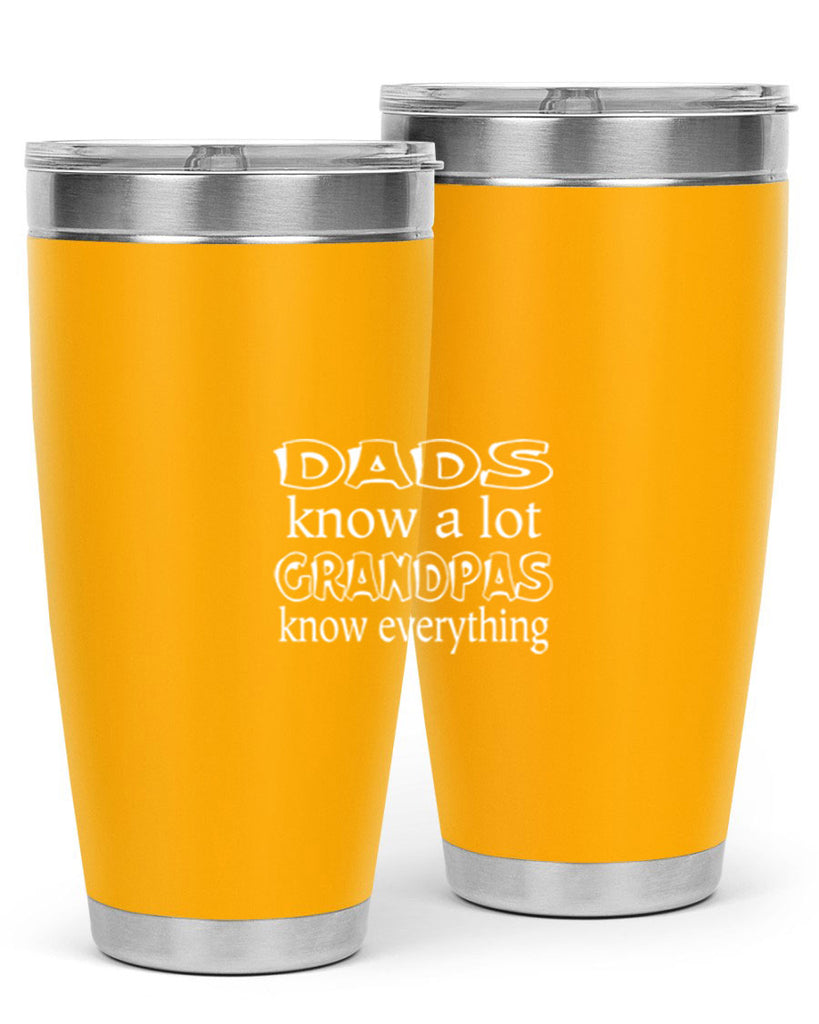 dads know a lot 17#- dad- Tumbler