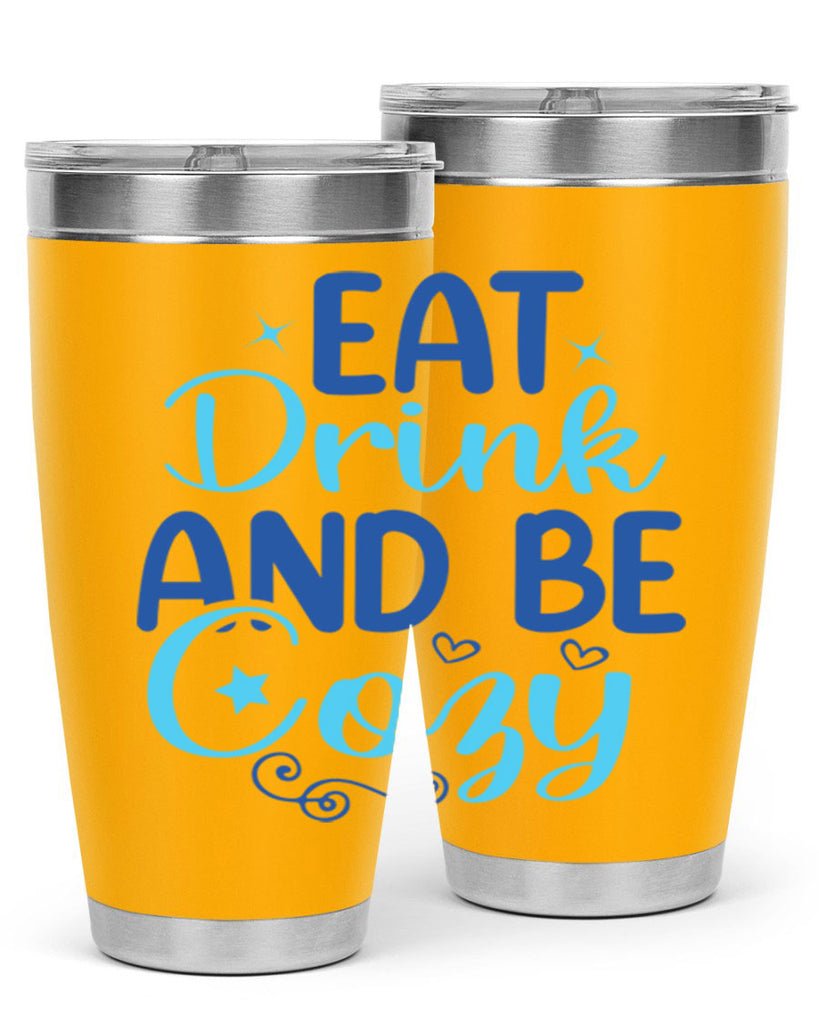 eat drink and be cozy 97#- winter- Tumbler