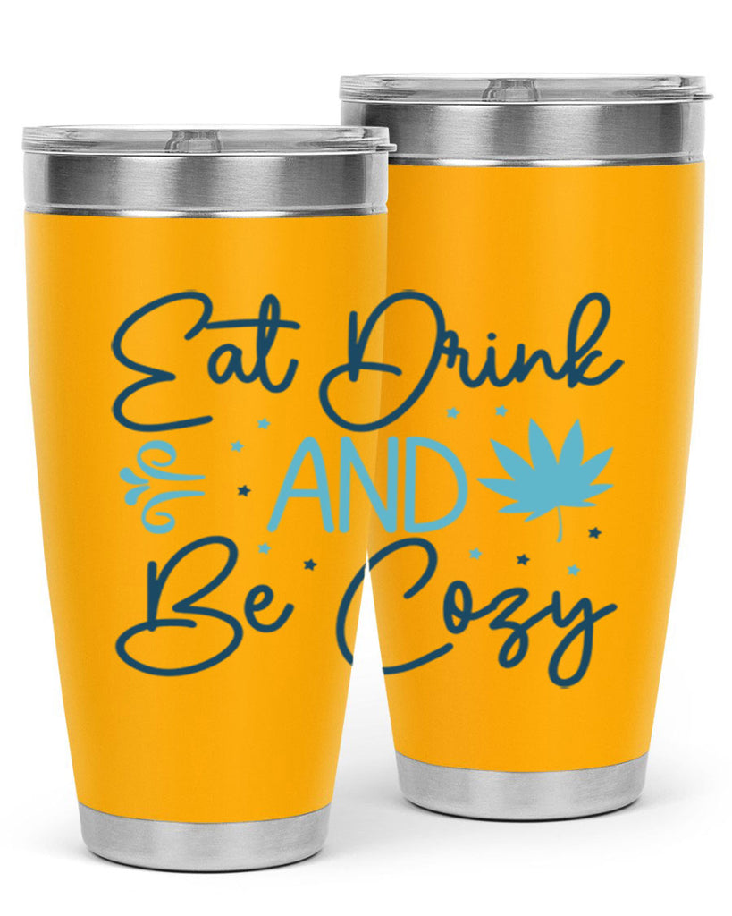 eat drink and be cozy 98#- winter- Tumbler