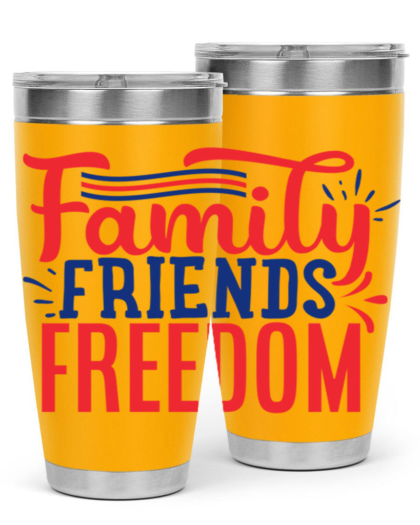 family friends freedom Style 48#- Fourt Of July- Tumbler