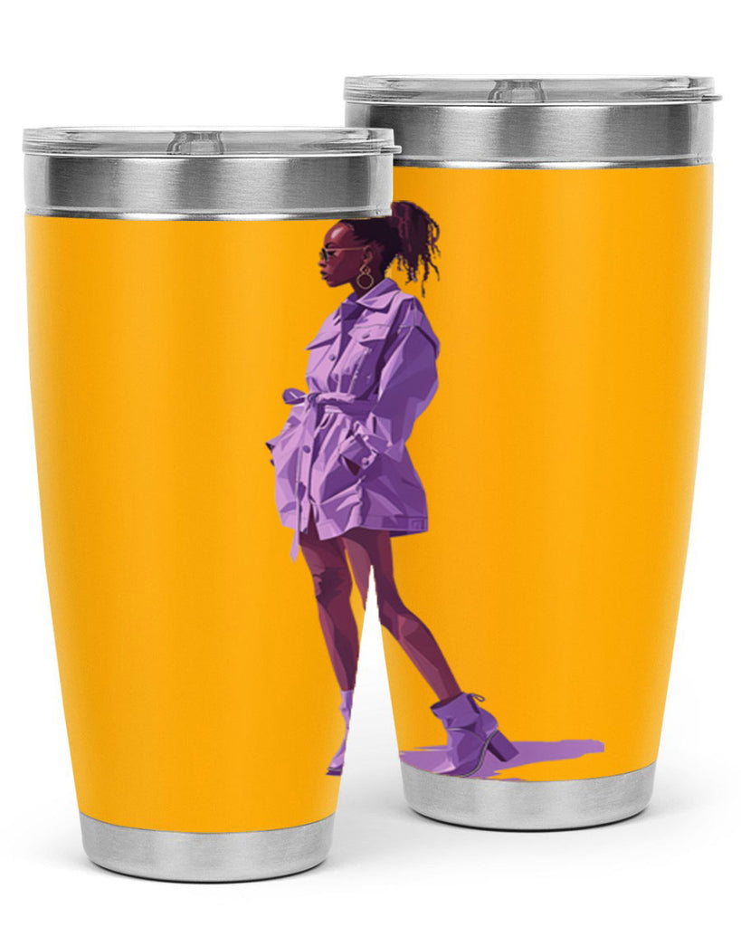 fashion girl in lavender 66#- fashion- Cotton Tank