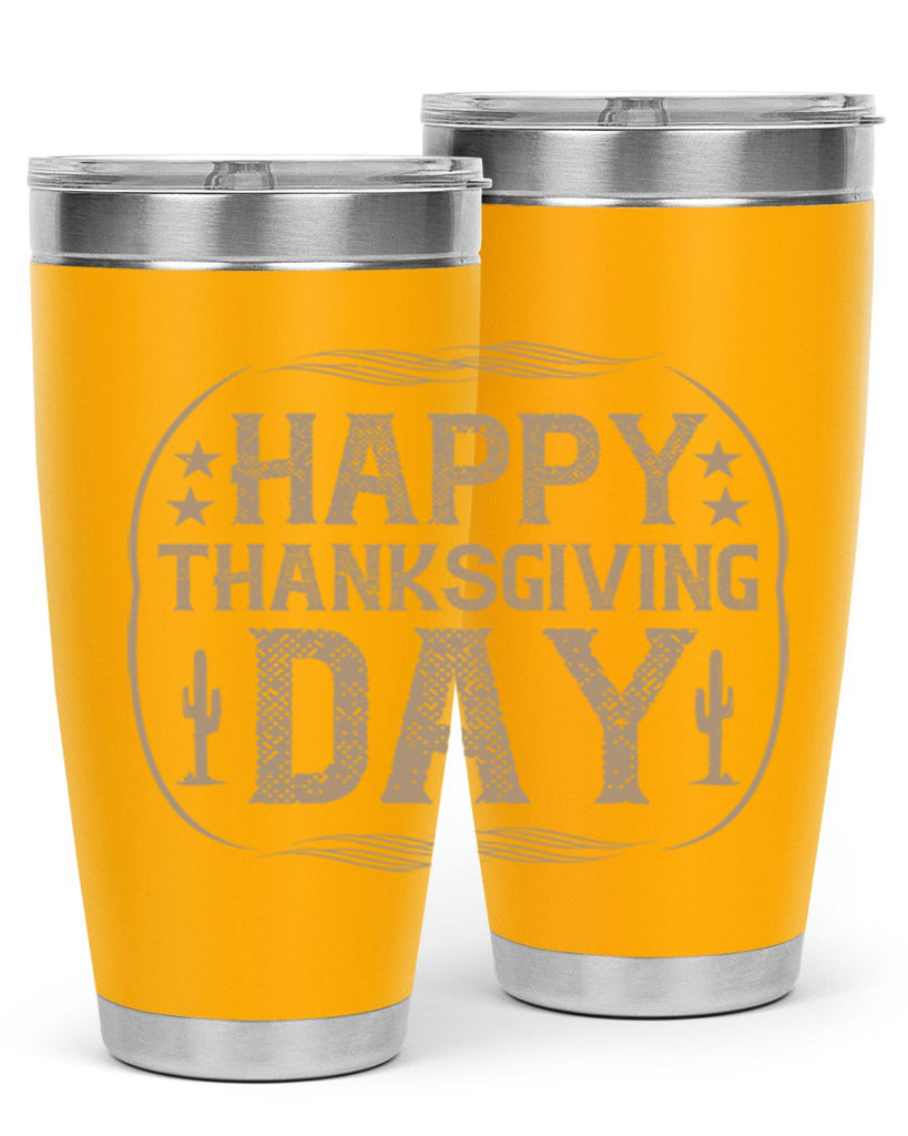 happy thanksgiving day 35#- thanksgiving- Tumbler