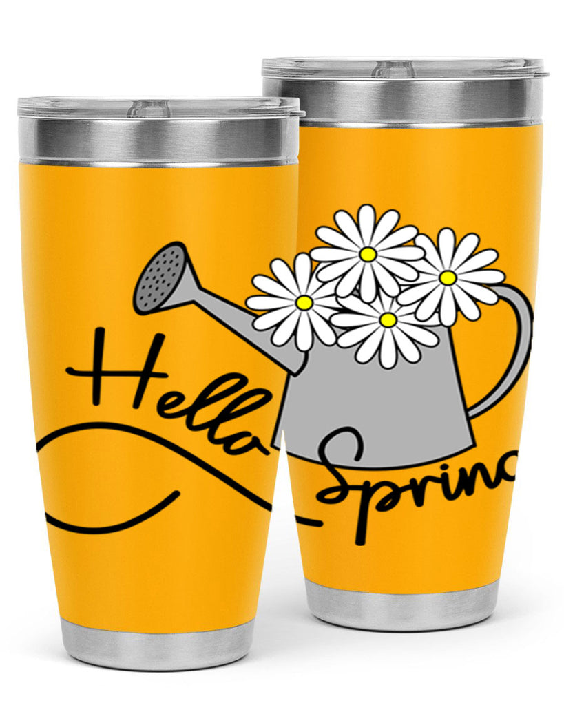 hello spring watering can208#- spring- Tumbler