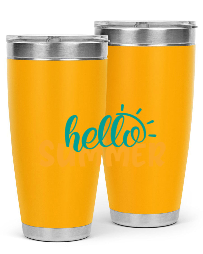 hello summer Style 97#- summer- Tumbler