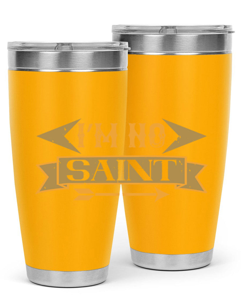 i’m no saint 59#- mardi gras- Tumbler
