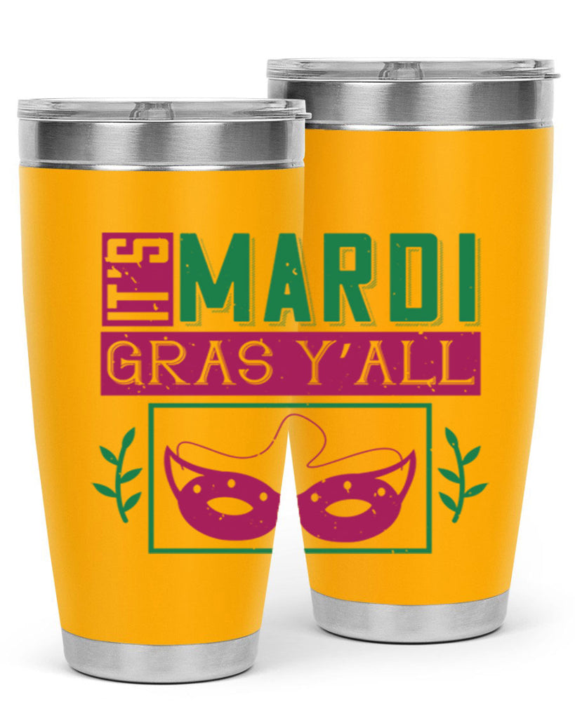 it’s mardi gras y’all 60#- mardi gras- Tumbler