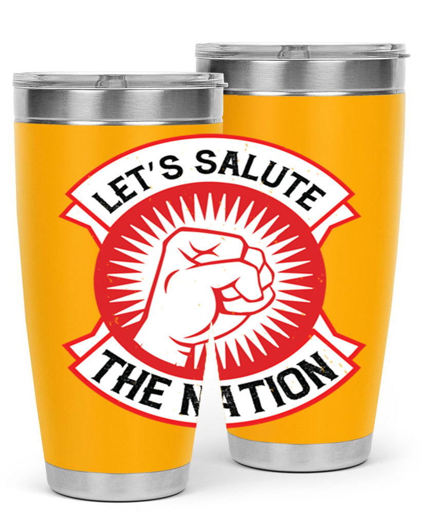 lets selut the nation Style 126#- Fourt Of July- Tumbler