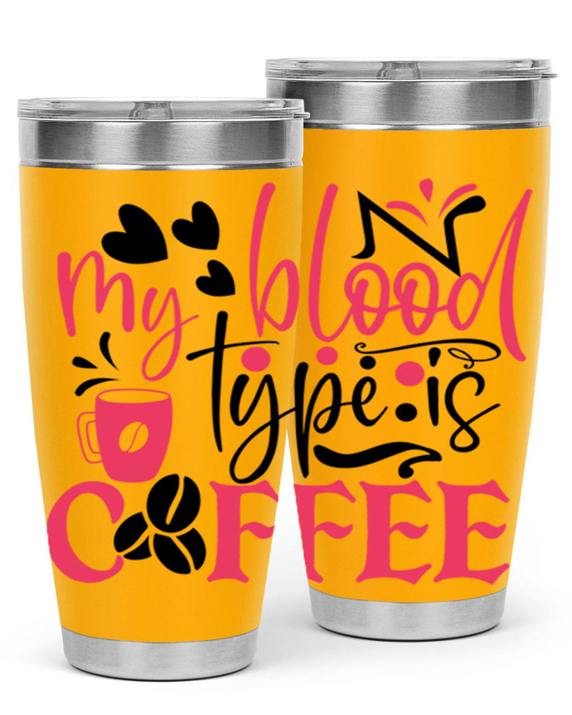 my blood type is coffee Style Style 129#- nurse- tumbler