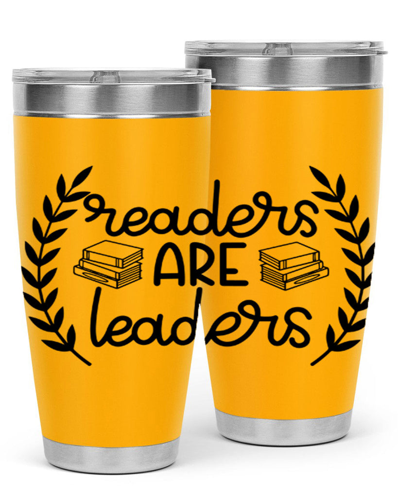 readers are leaders 33#- reading- Tumbler