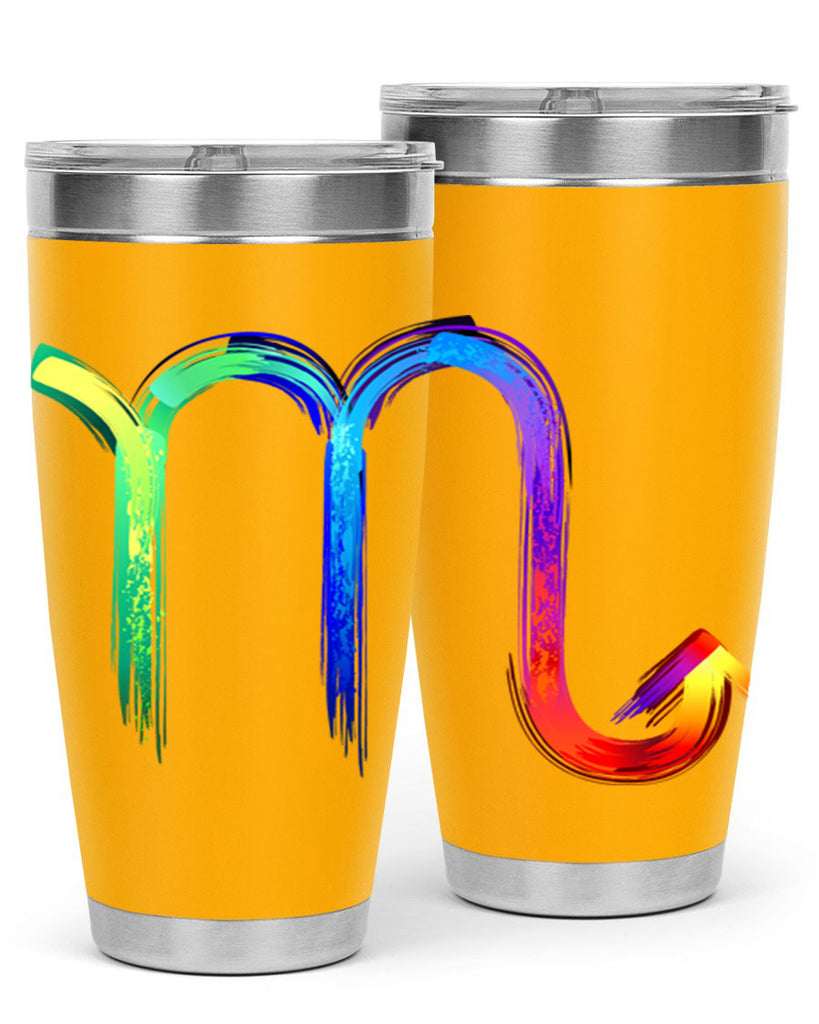 scorpio n 464#- zodiac- Tumbler