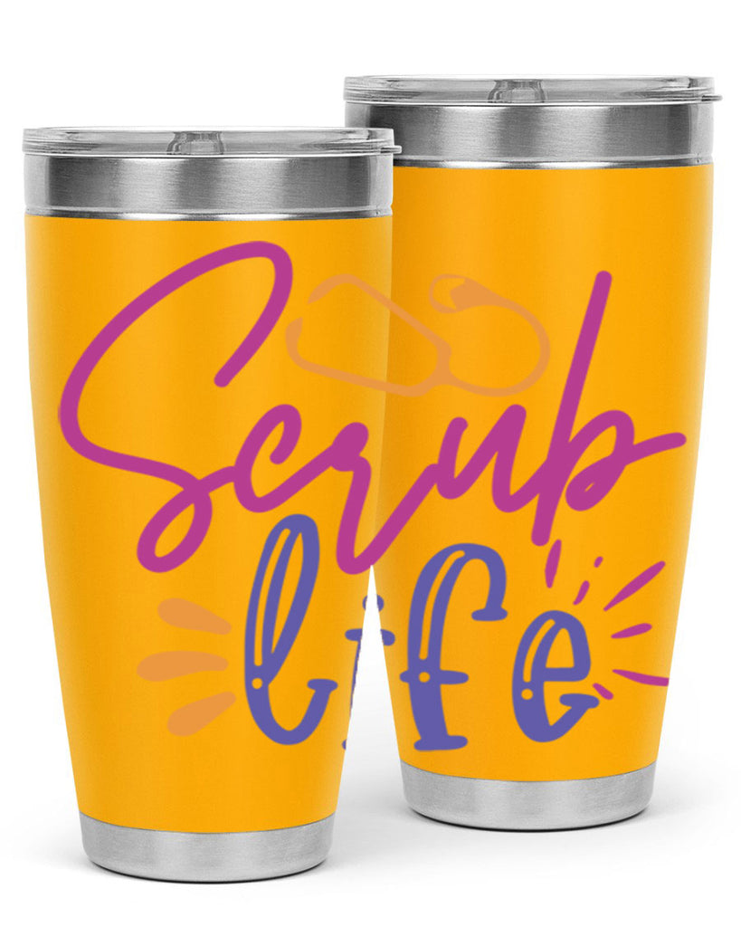 scrub life Style 351#- nurse- tumbler