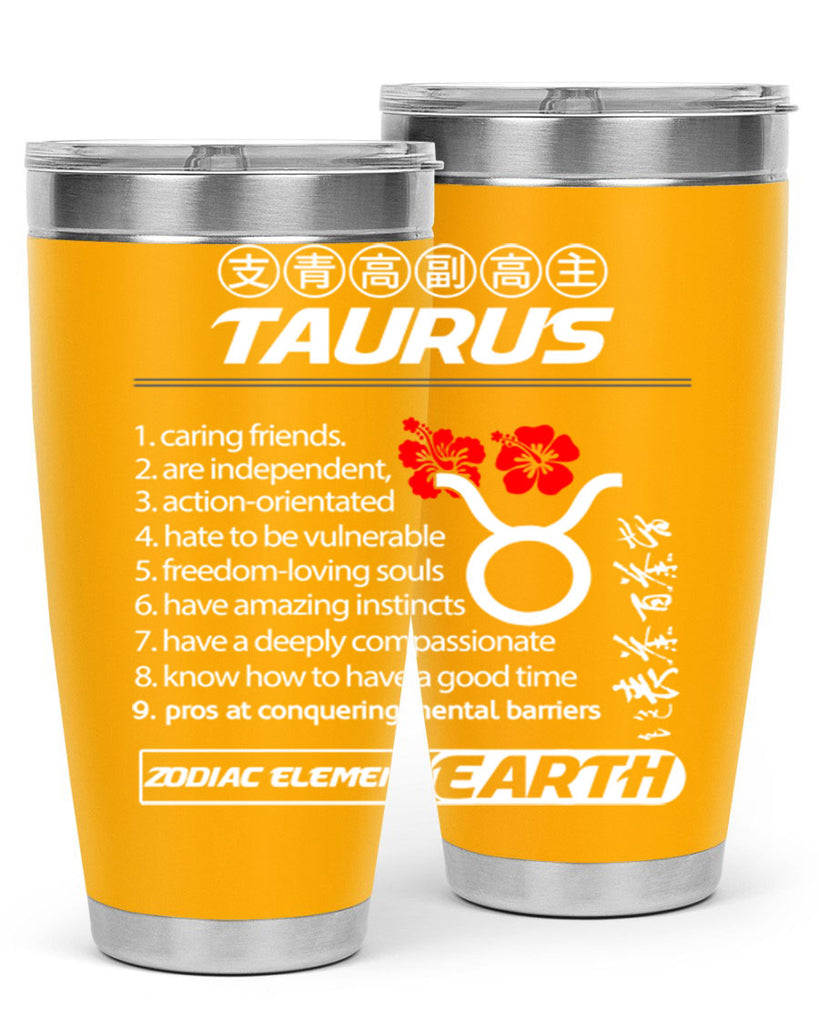 taurus 518#- zodiac- Tumbler
