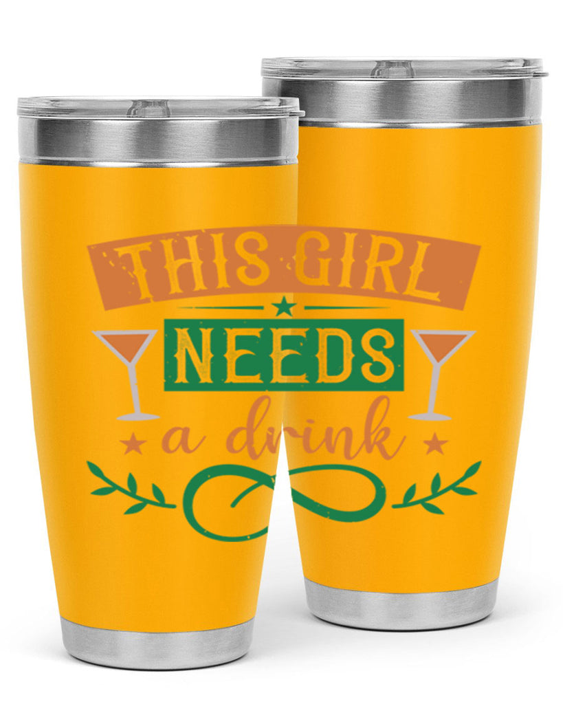 this girl needs a drink 1#- mardi gras- Tumbler