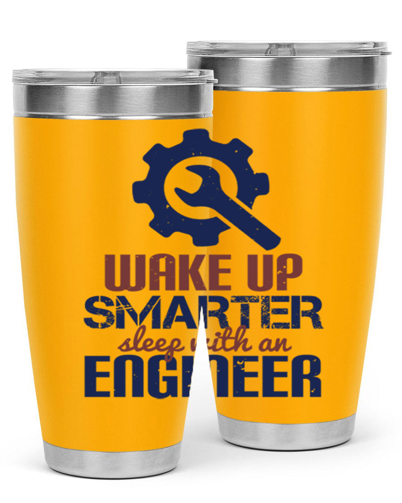 wake up smarter sleep with an engineer Style 31#- engineer- tumbler