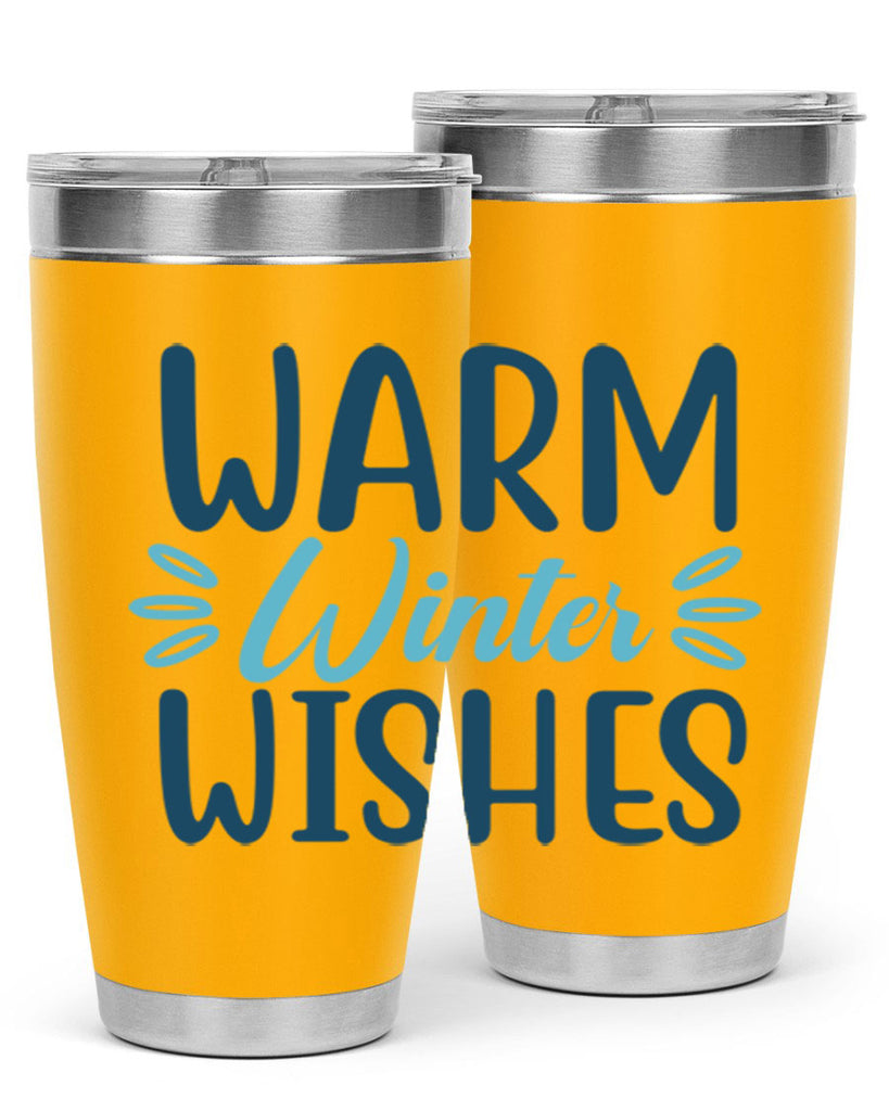 warm winter wishes 456#- winter- Tumbler