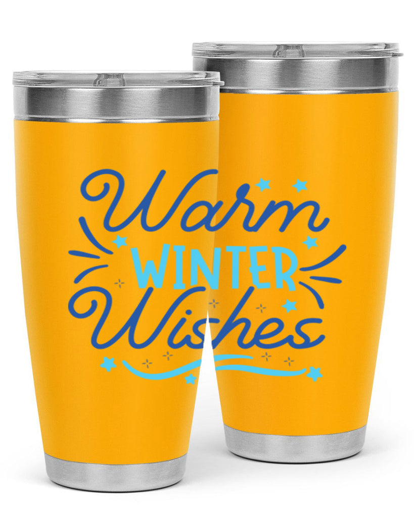 warm winter wishes 457#- winter- Tumbler