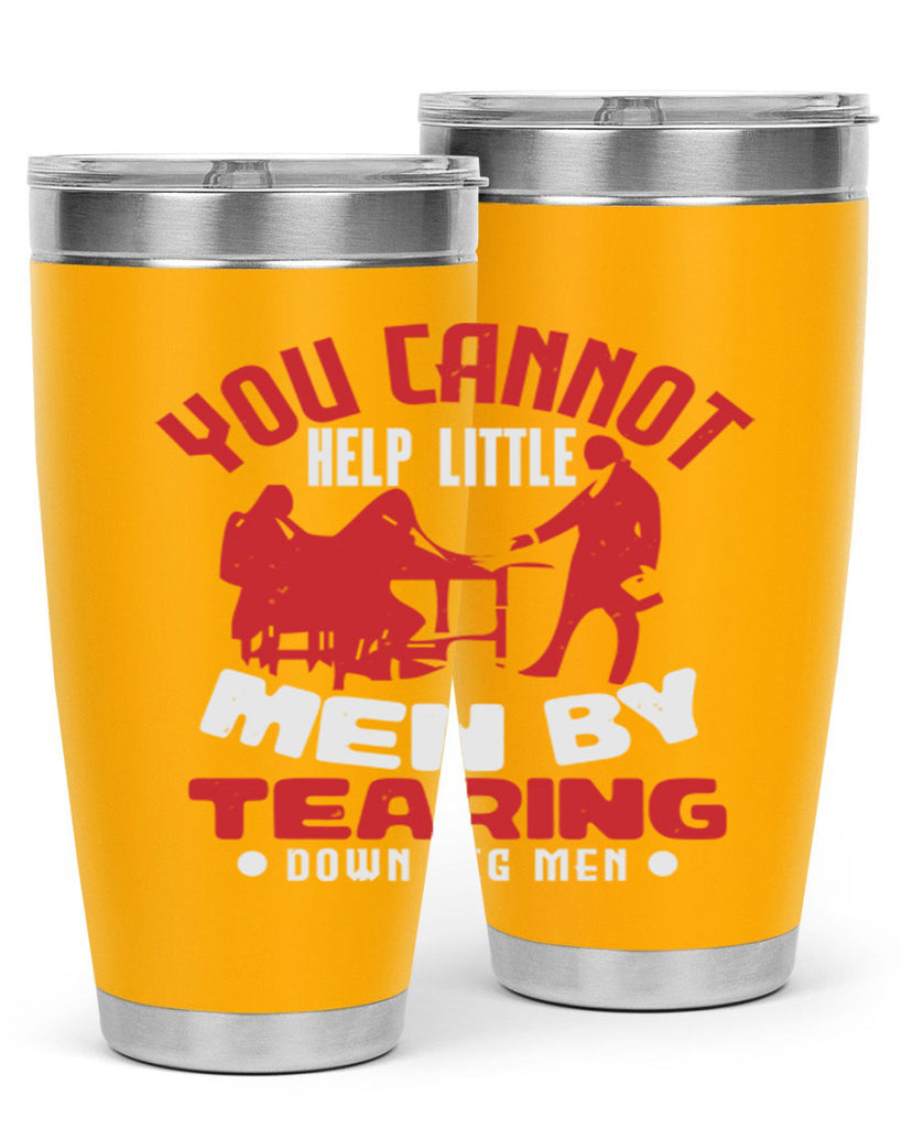 you cannot help little men Style 72#- Fourt Of July- Tumbler