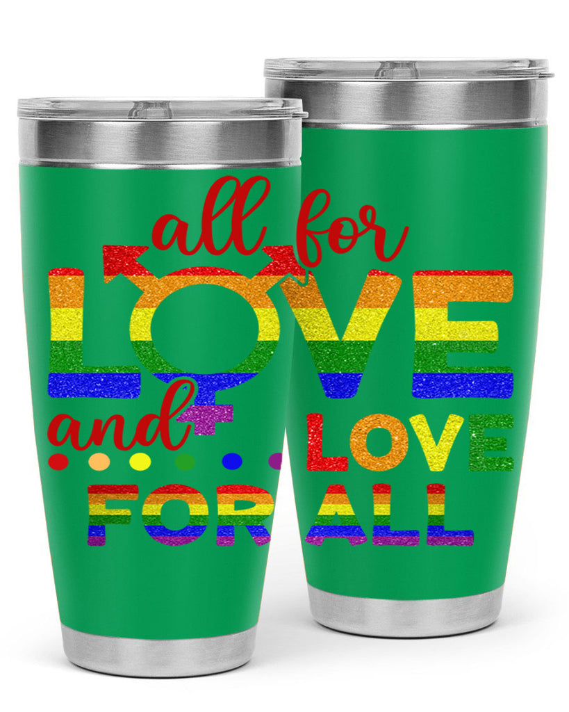 All For Love Love For All Lgbt Design 45#- lgbt- Tumbler