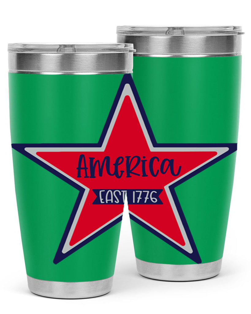 America East Style 144#- Fourt Of July- Tumbler