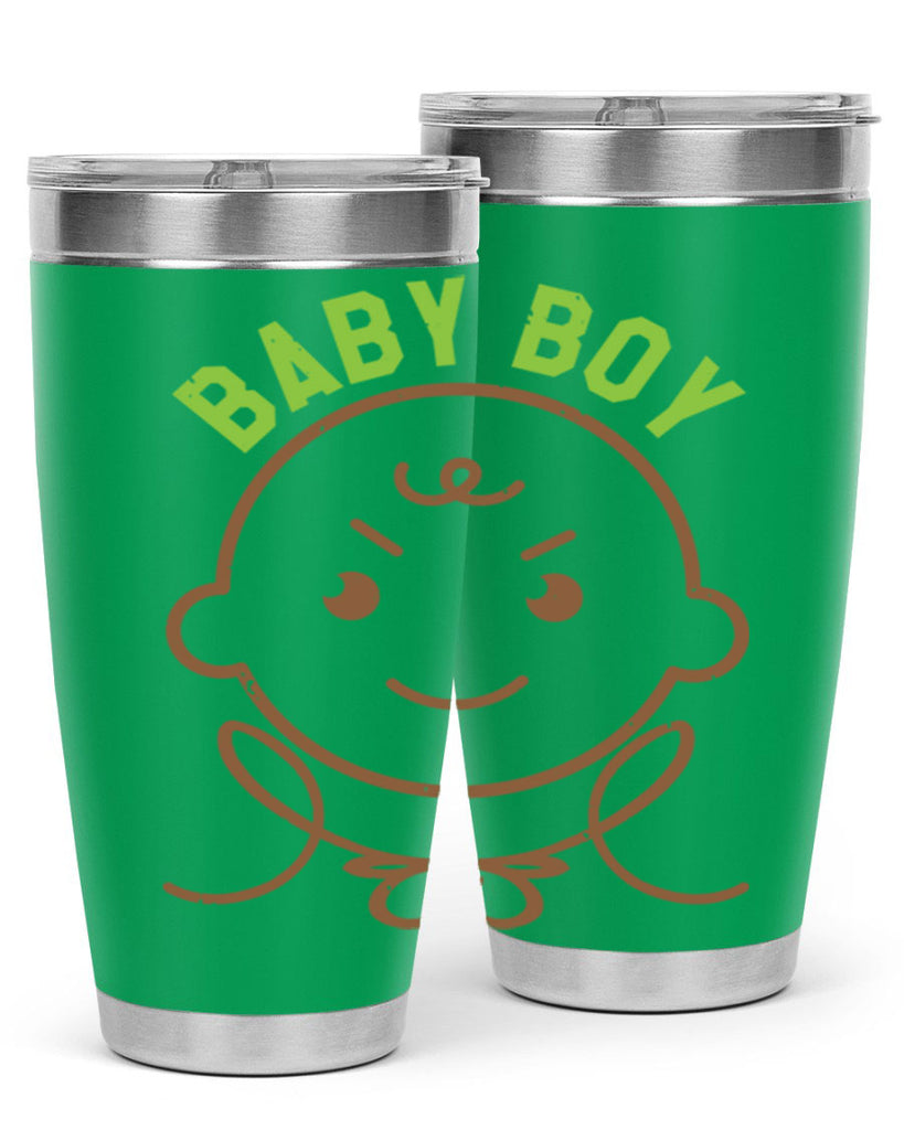 Baby Boy Style 4#- baby shower- tumbler