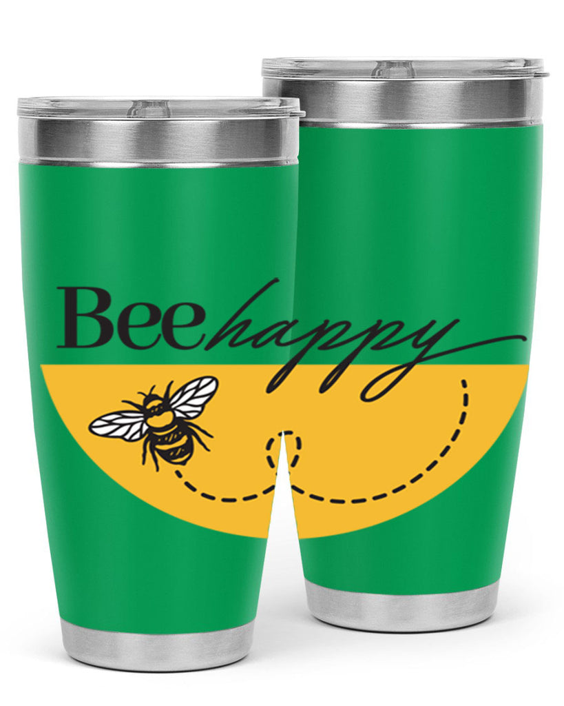 Bee Happy30#- spring- Tumbler