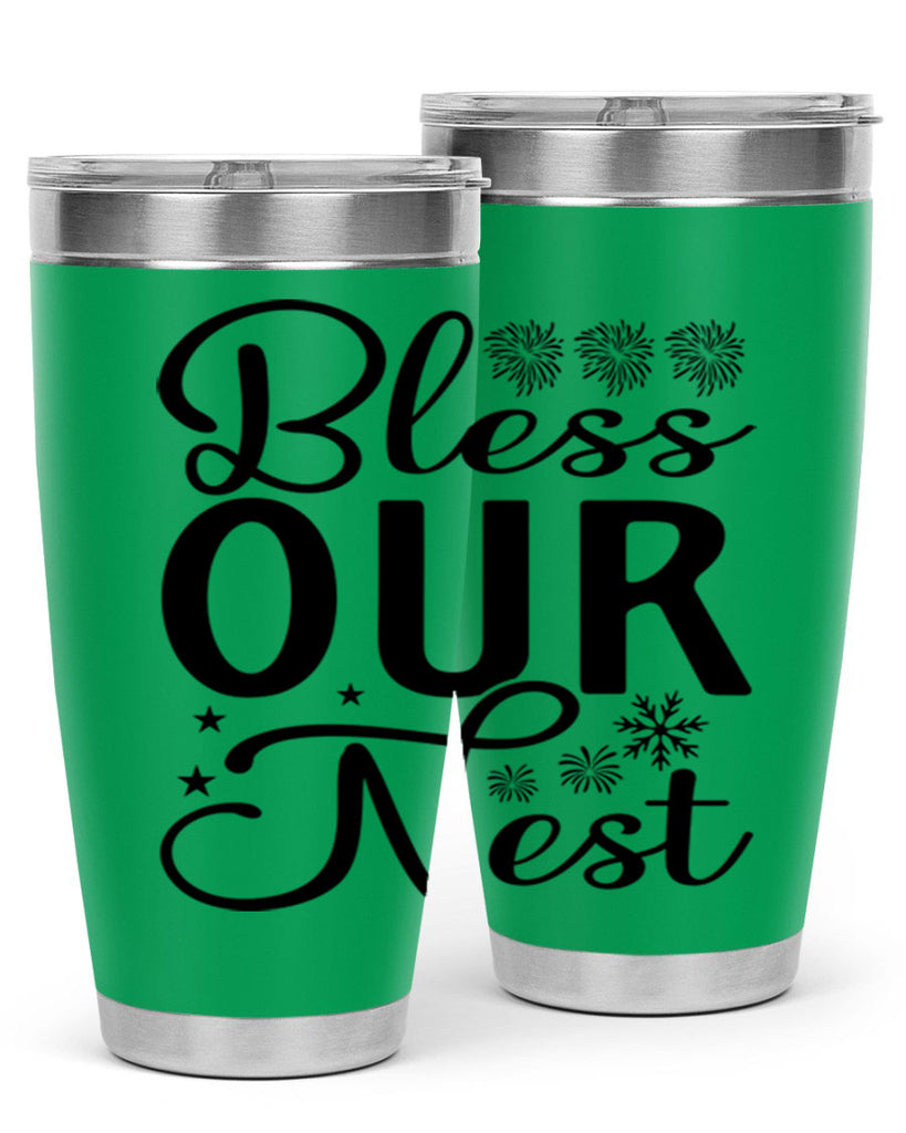 Bless Our Nest 51#- spring- Tumbler