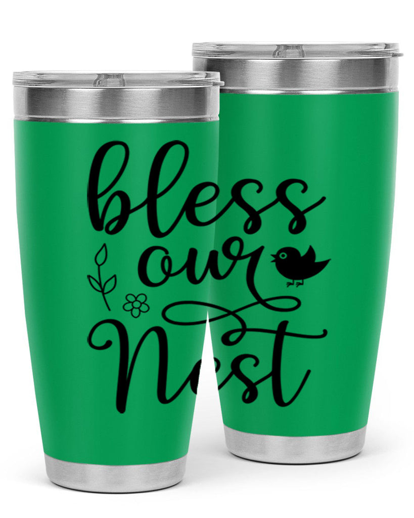 Bless our nest  68#- spring- Tumbler