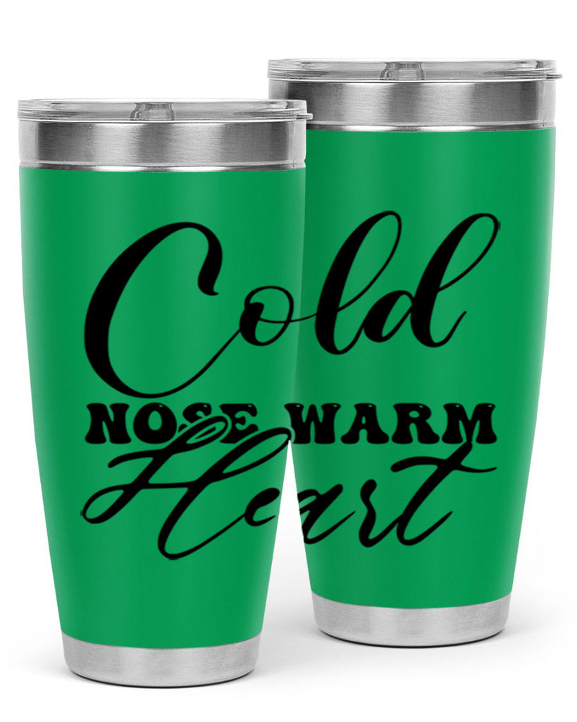 Cold nose warm heart 56#- winter- Tumbler
