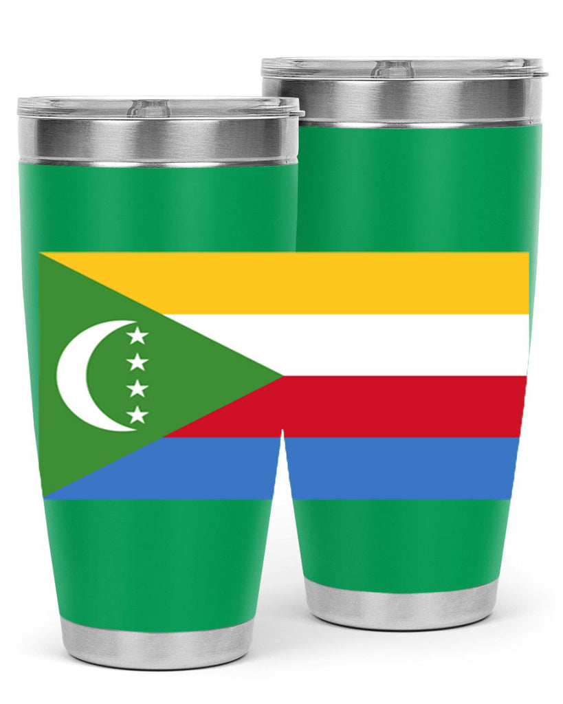 Comoros 160#- world flags- Tumbler