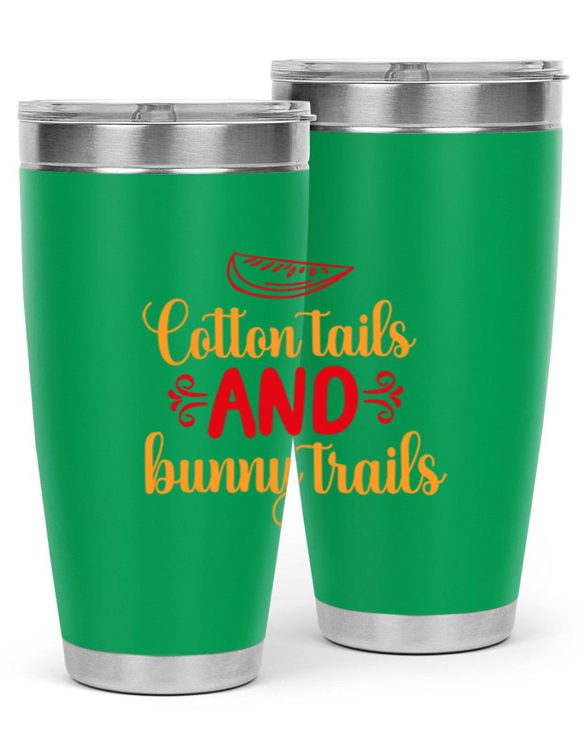 Cotton tails and bunny trails 111#- spring- Tumbler