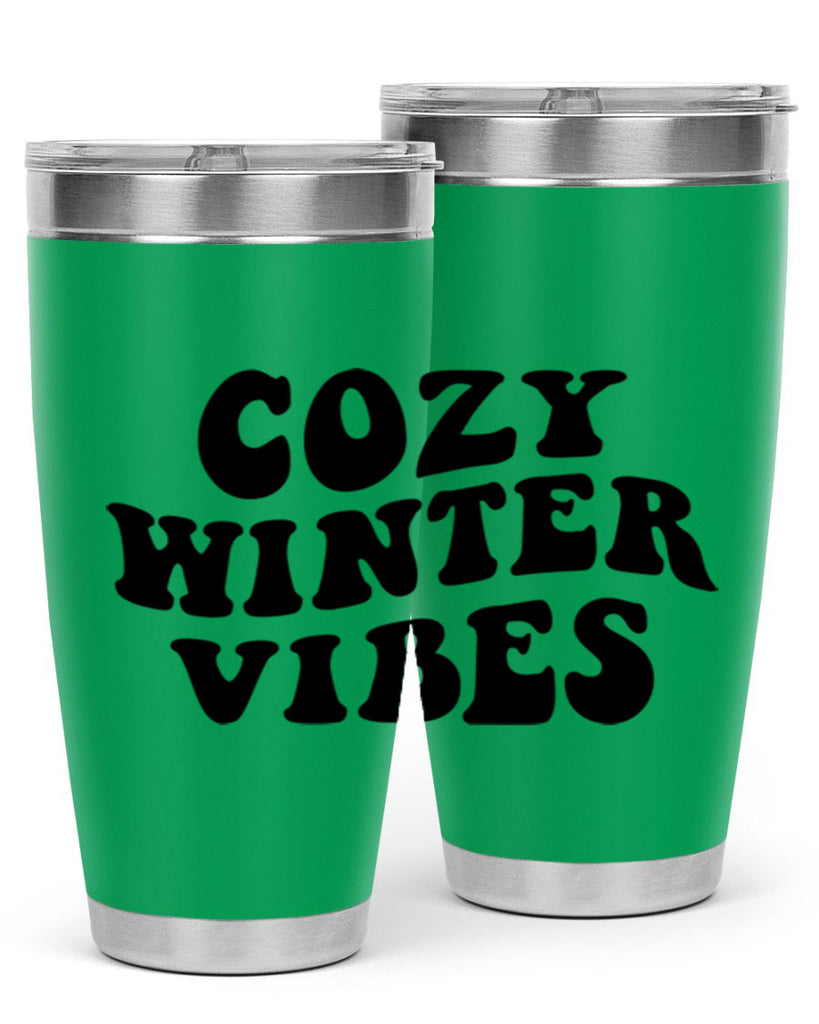 Cozy Winter Vibes 64#- winter- Tumbler