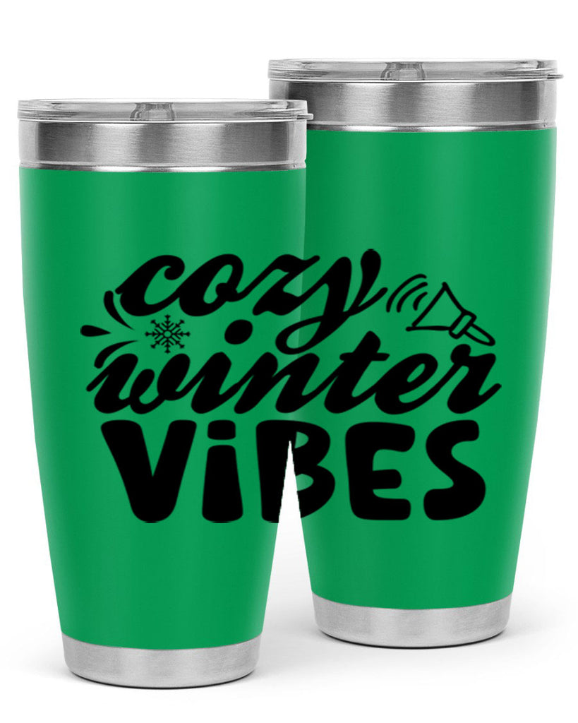 Cozy Winter Vibes 67#- winter- Tumbler