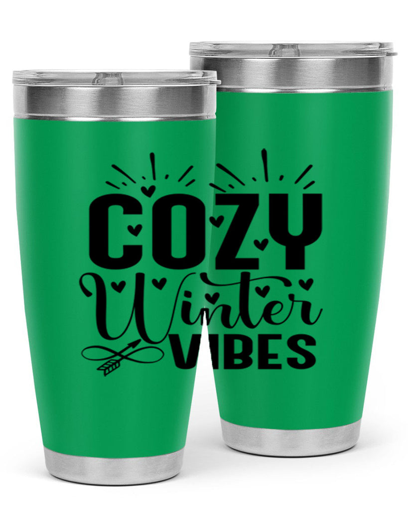 Cozy Winter Vibes 70#- winter- Tumbler