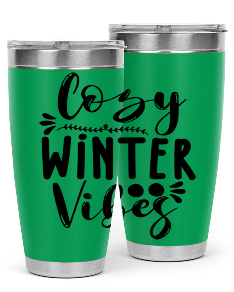 Cozy Winter Vibes 71#- winter- Tumbler