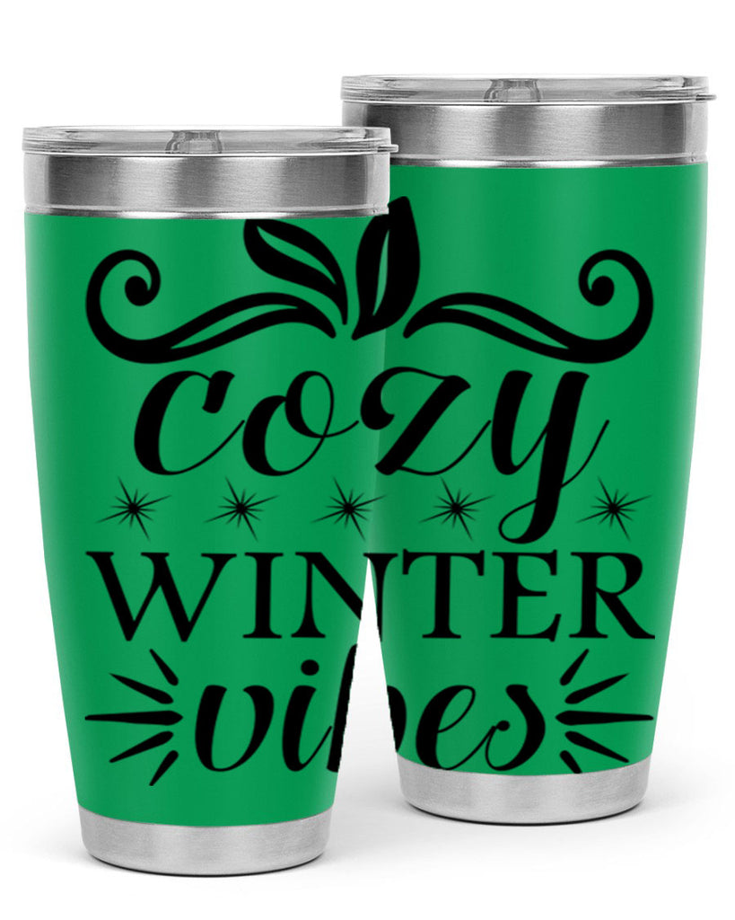 Cozy Winter Vibes 78#- winter- Tumbler