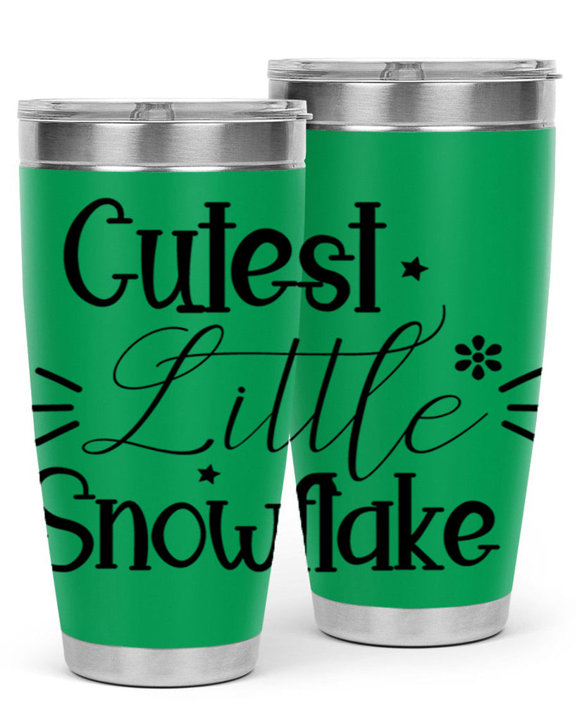 Cutest Little Snowflake90#- winter- Tumbler